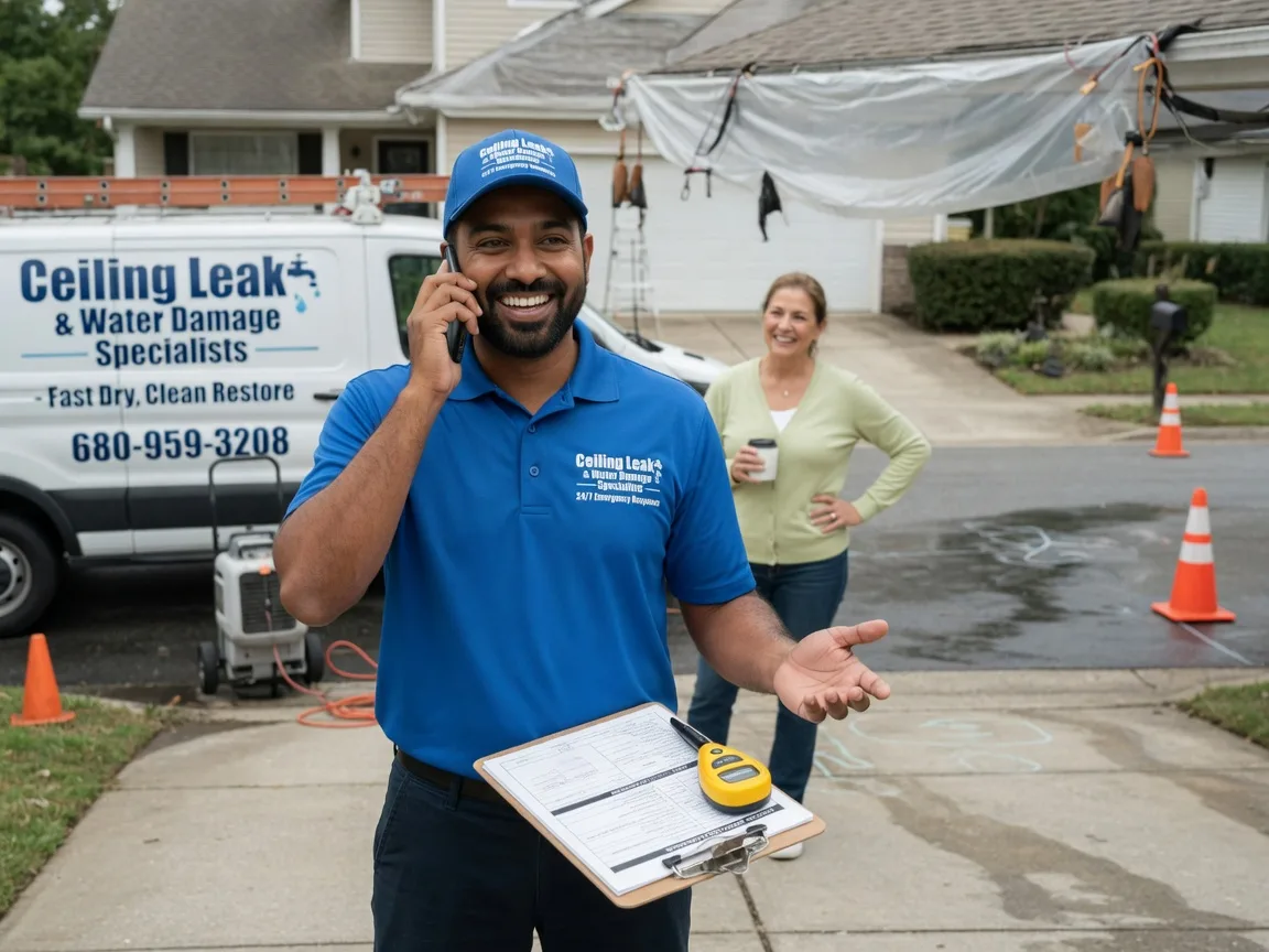 Ceiling Leak Cleanup West Bethel, ME FAQs